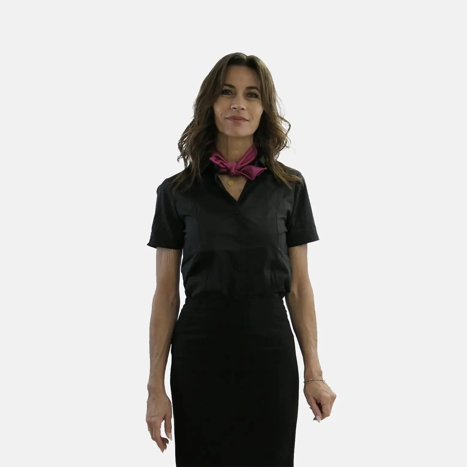 Foulard fuschia dvi